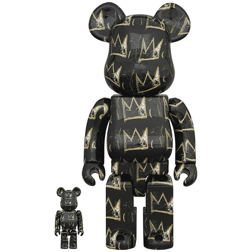 Medicom Jean-Michel Basquiat 8 100% X 400% Be@rbrick 2-pack Image 1