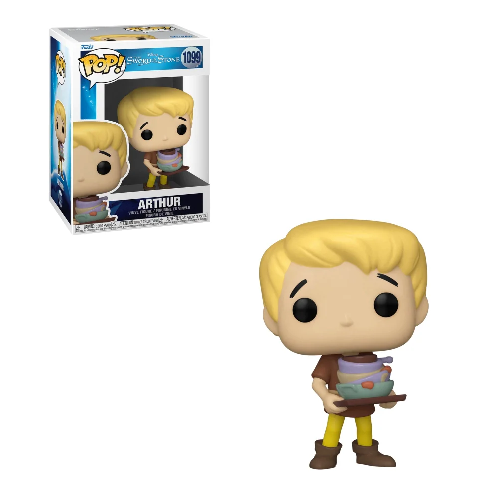 Disney Sword in the Stone Arthur Funko Pop! Vinyl Image 1