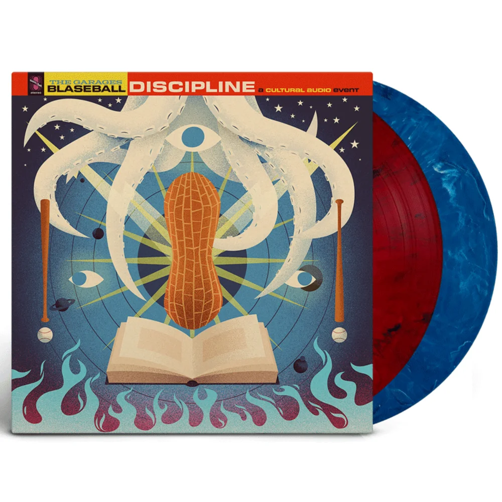 iam8bit - Blaseball: Discipline Vinyl 2LP (Red and Blue Marble) Image 1