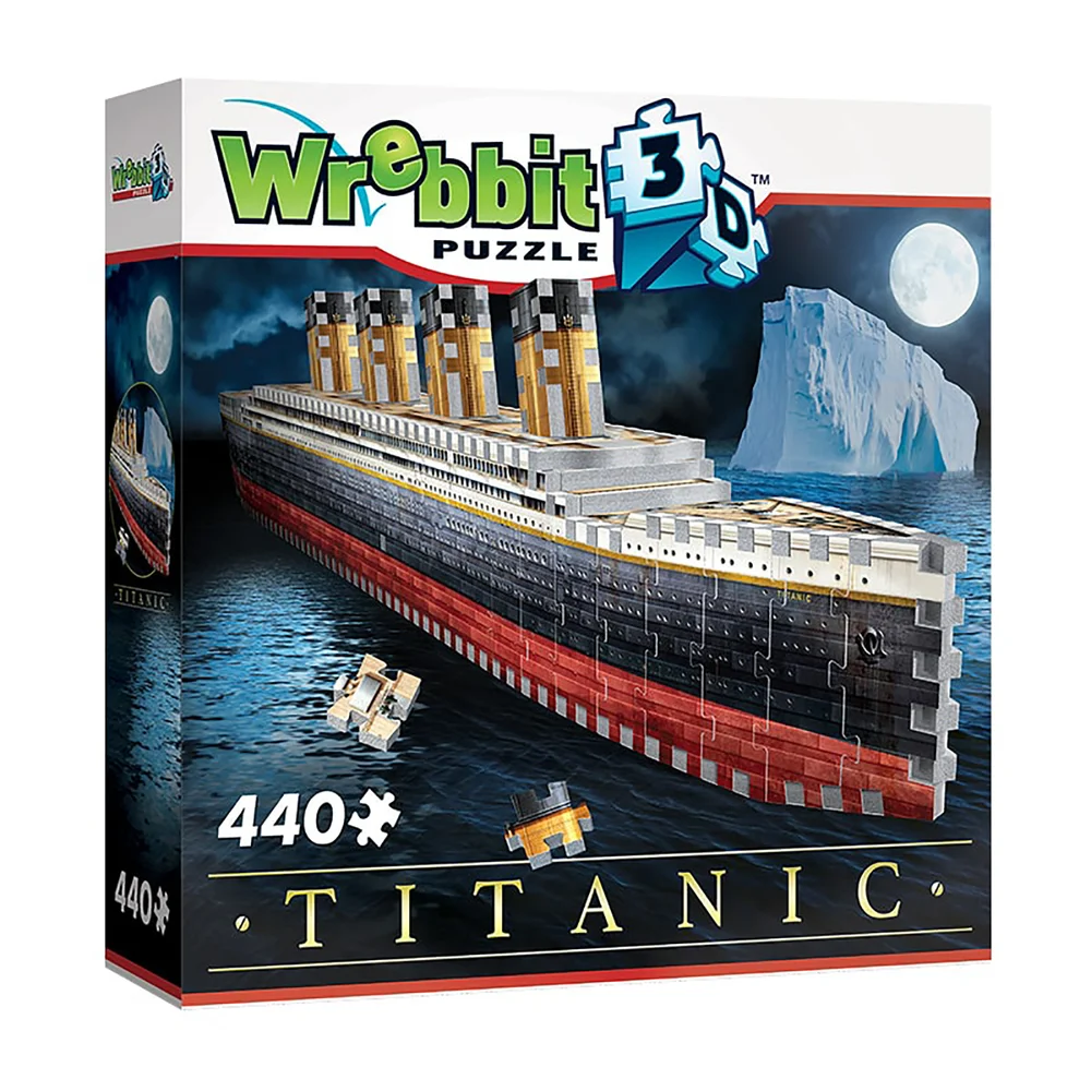 Titanic 3D Puzzle (440 Pieces) Image 1