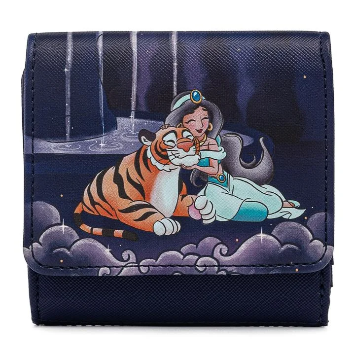 Loungefly Disney Jasmine Castle Kisslock Wallet Image 1