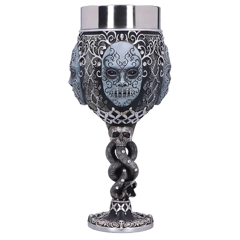 Harry Potter Death Eater Mask Voldemort Collectible Goblet Image 1