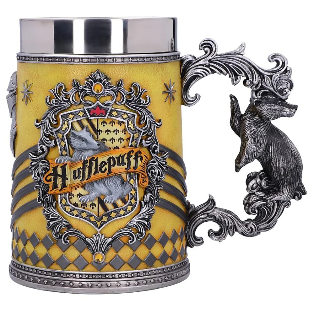 Harry Potter Hufflepuff Hogwarts House Collectible Tankard Image 1