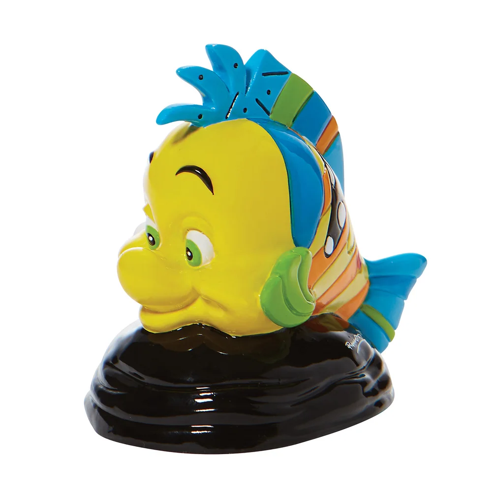 Disney Britto Collection Flounder Mini Figurine Image 1