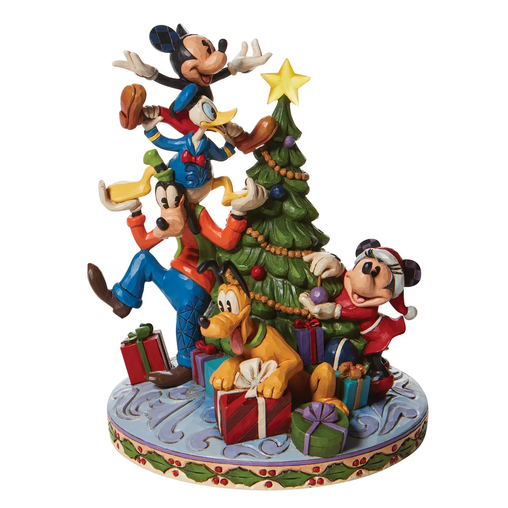 Disney Traditions Fab 5 Decorating The Tree Image 1