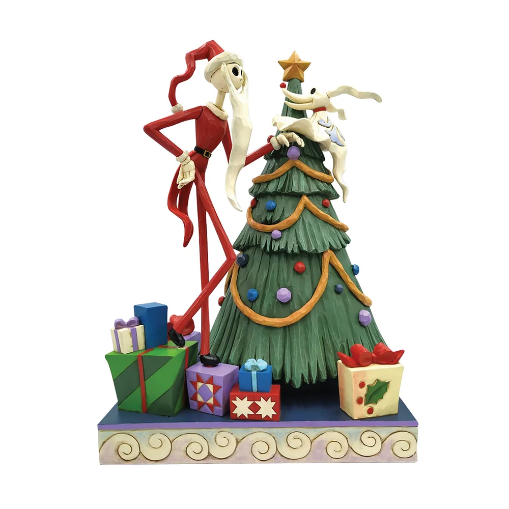 Disney Traditions Santa Jack With Zero Fig Image 1