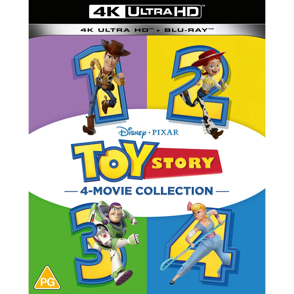 Toy Story 1-4 - 4K Ultra HD Collection Image 1