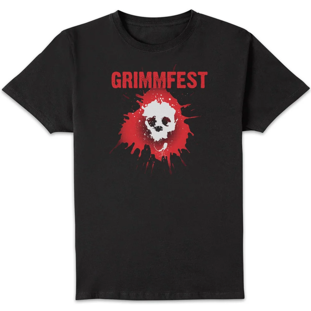 Grimmfest Logo Men's T-Shirt - Black - S Image 1
