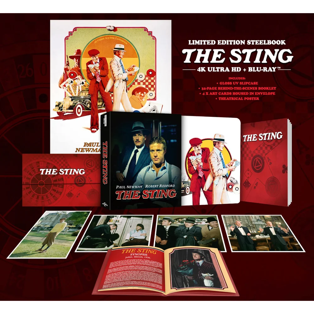 The Sting - 4K Ultra HD Steelbook (Includes Blu-ray) Image 1