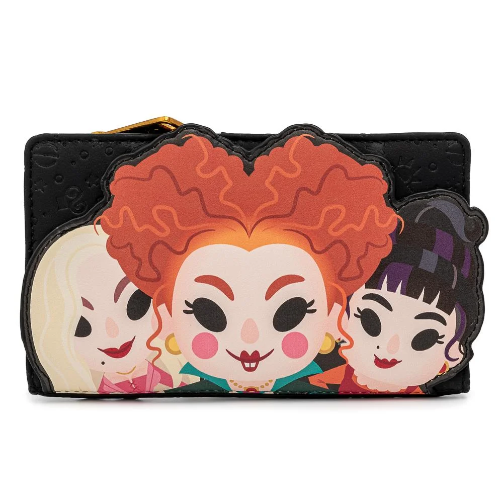 Loungefly Disney Hocus Pocus Sanderson Sisters Flap Wallet Image 1