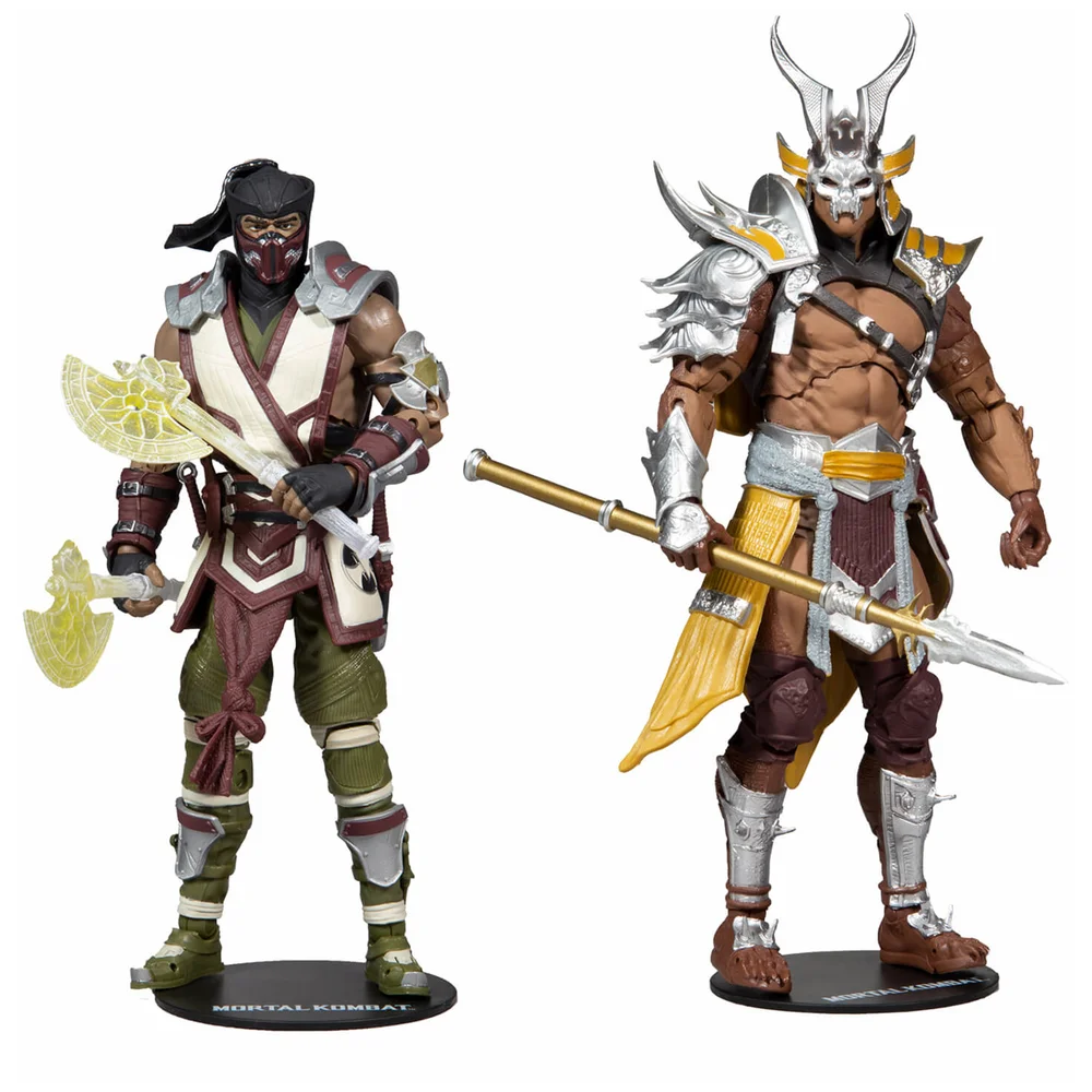 McFarlane Mortal Kombat 2Pk - Sub-Zero Vs Shao Khan Action Figures Image 1