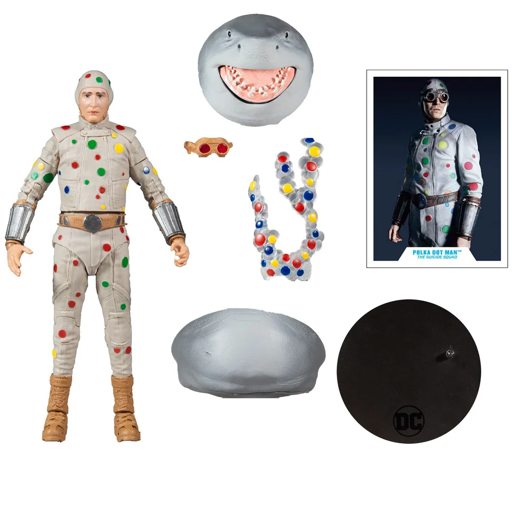 McFarlane DC Comics Suicide Squad Movie 7" Build-A-Figure - Polka Dot Man Image 1