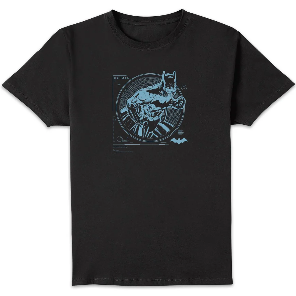 Batman Target Screen Unisex T-Shirt - Black - S Image 1