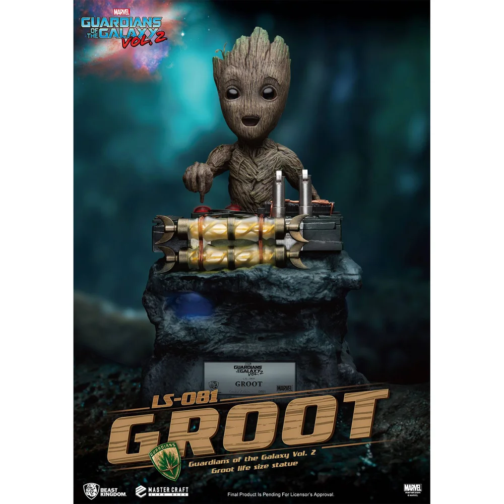 Beast Kingdom Guardians of the Galaxy 2 Life-Size Statue Baby Groot 32 cm Image 1