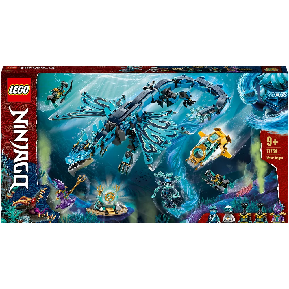 LEGO NINJAGO: Water Dragon Toy Ninja Building Set (71754) Image 1