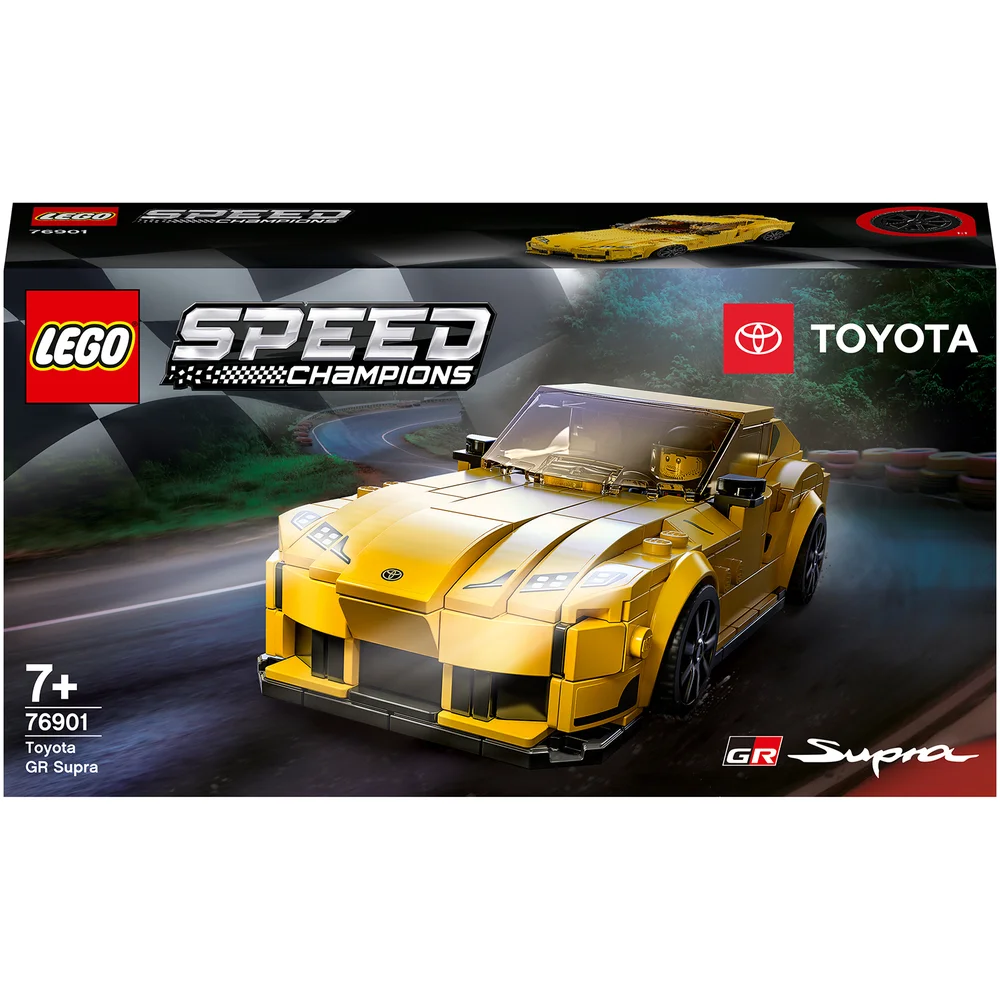 LEGO Speed Champions: Toyota GR Supra Racing Car Toy (76901) Image 1