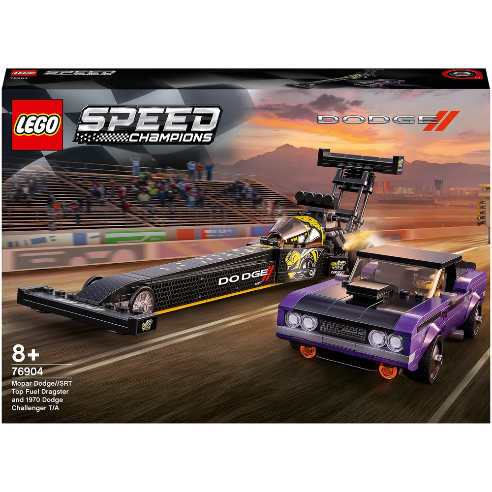 LEGO Speed Champions: Dragster & Muscle 2 Race Cars (76904) Image 1