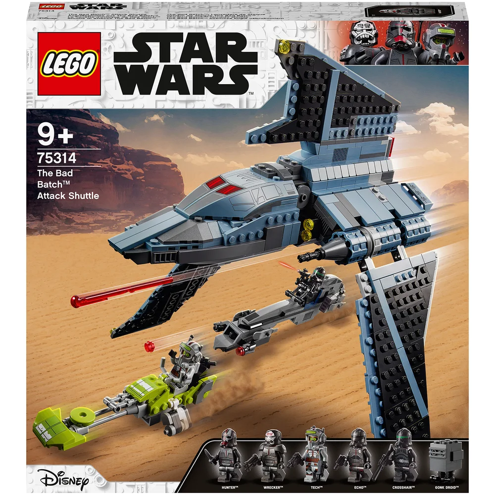 LEGO Star Wars: The Bad Batch Attack Shuttle Set (75314) Image 1