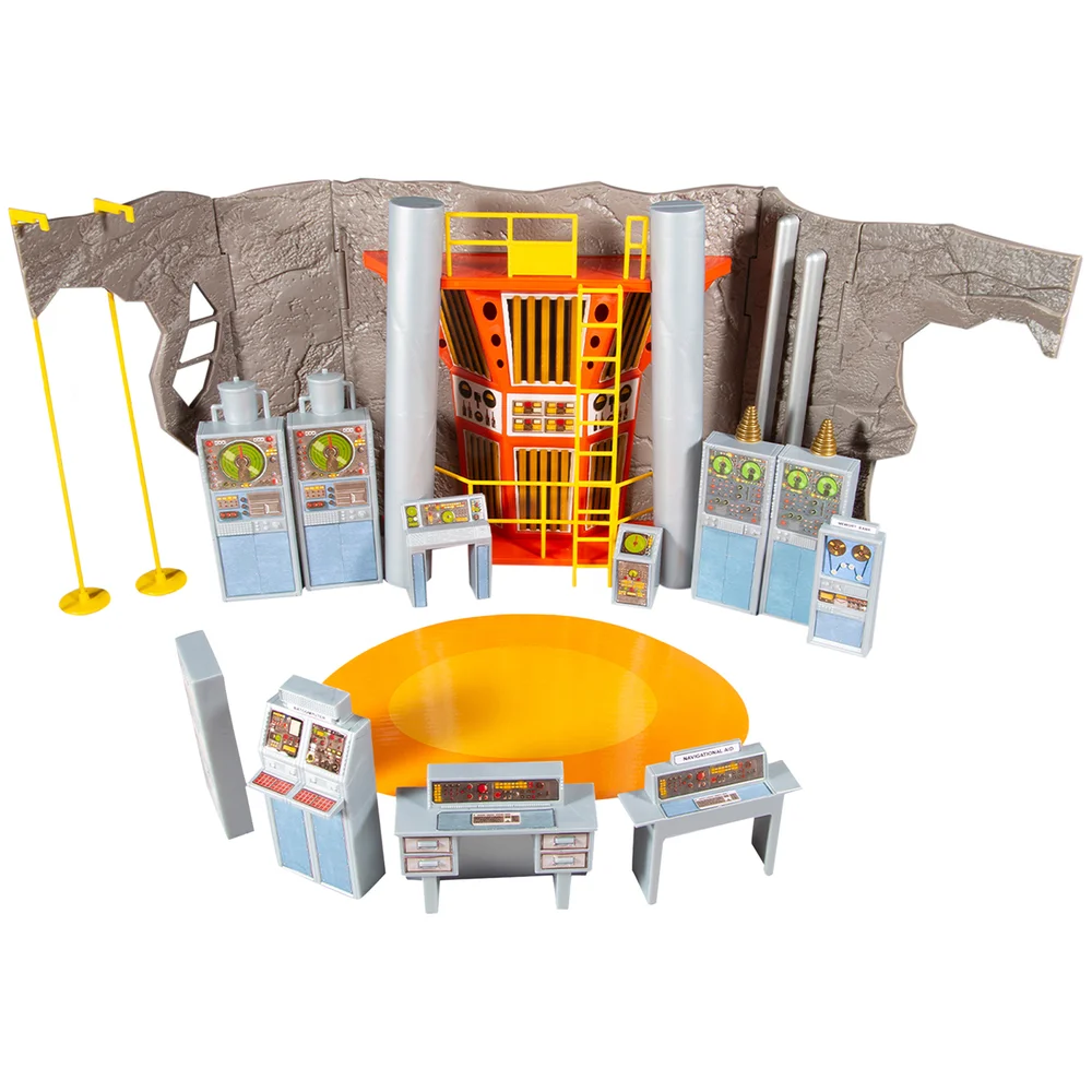 McFarlane DC Retro Batman '66 Batcave Playset Image 1