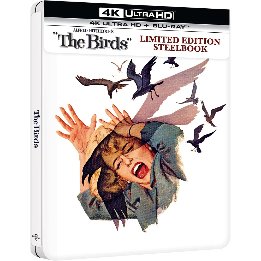 The Birds - Zavvi Exclusive 4K Ultra HD Limited Edition Steelbook (Includes Blu-Ray) Image 1