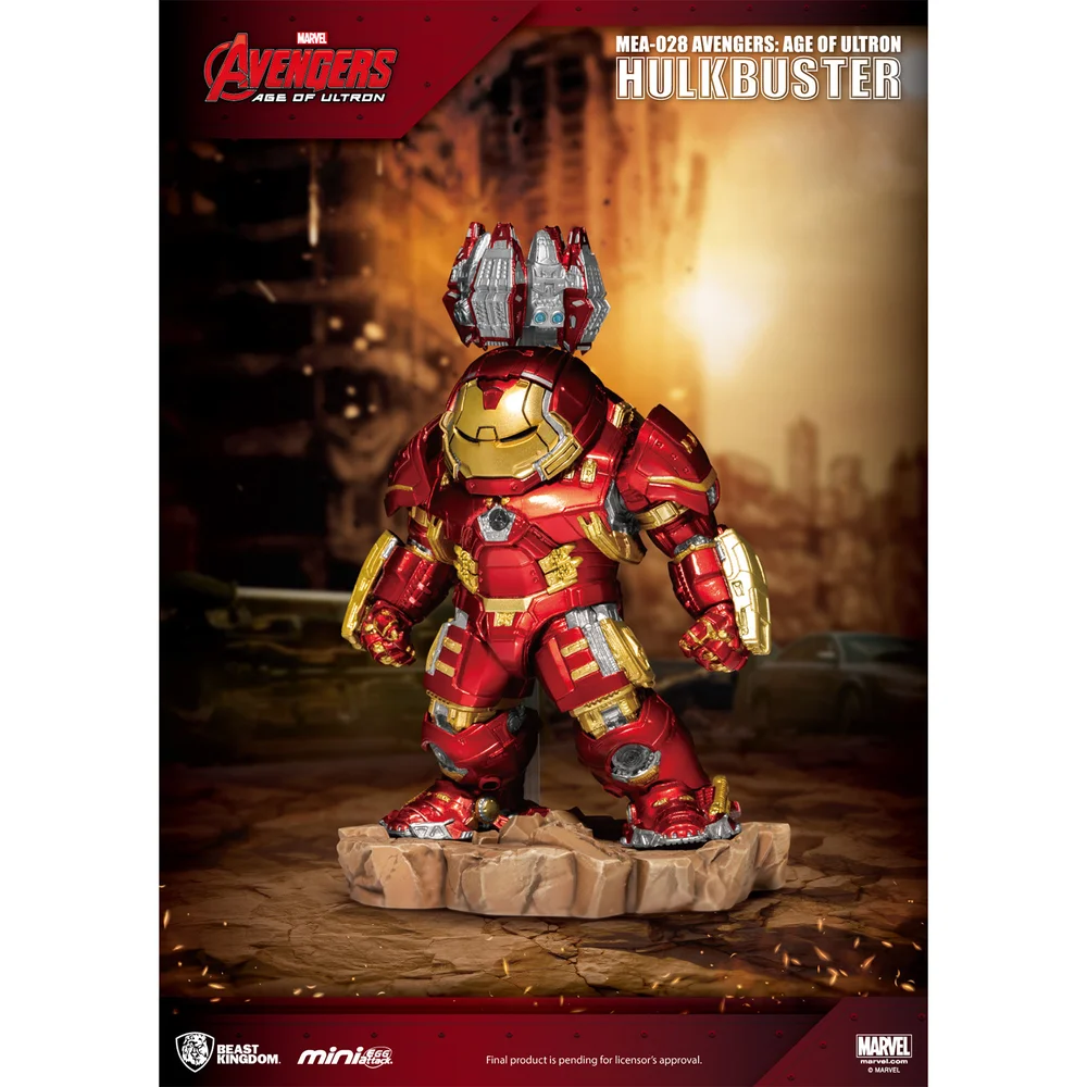 Beast Kingdom Avengers: Age Of Ultron Hulkbuster Mini Egg Attack Figurine Image 1