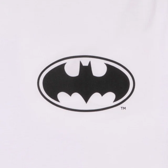 DC Batman Pocket Logo Kids' T-Shirt - White