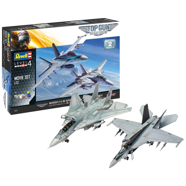 Top Gun Movie Model Kit Gift Set (1:72 Scale)