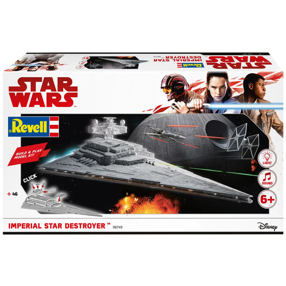 Star Wars - Imperial Star Destroyer Build & Play Model Kit (1:4000 Scale) Image 1