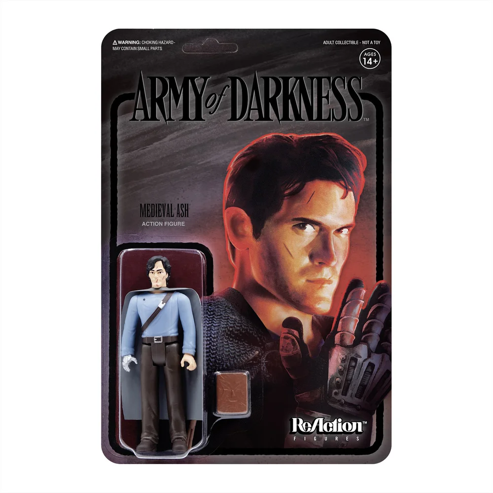 Super7 Army Of Darkness ReAction Figure - Medieval Ash (Midnight) Image 1