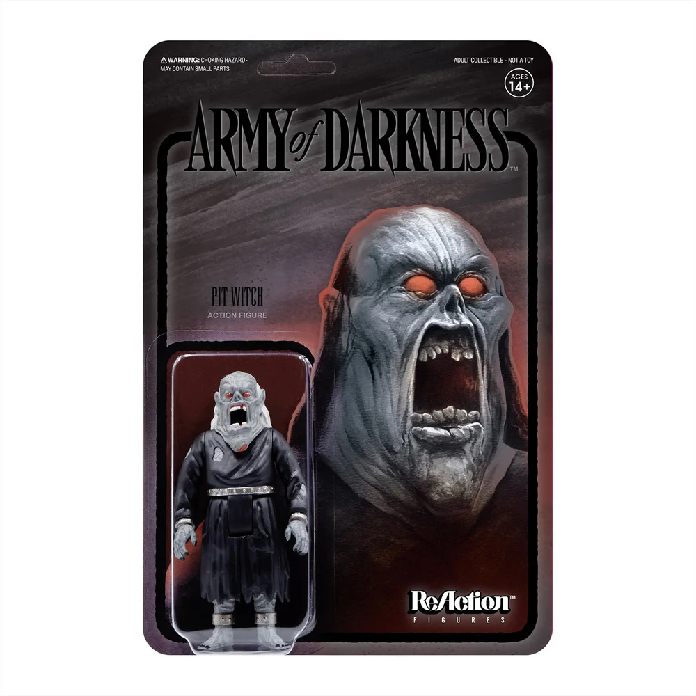 Super7 Army Of Darkness ReAction Figure - Pit Witch (Midnight) Image 1