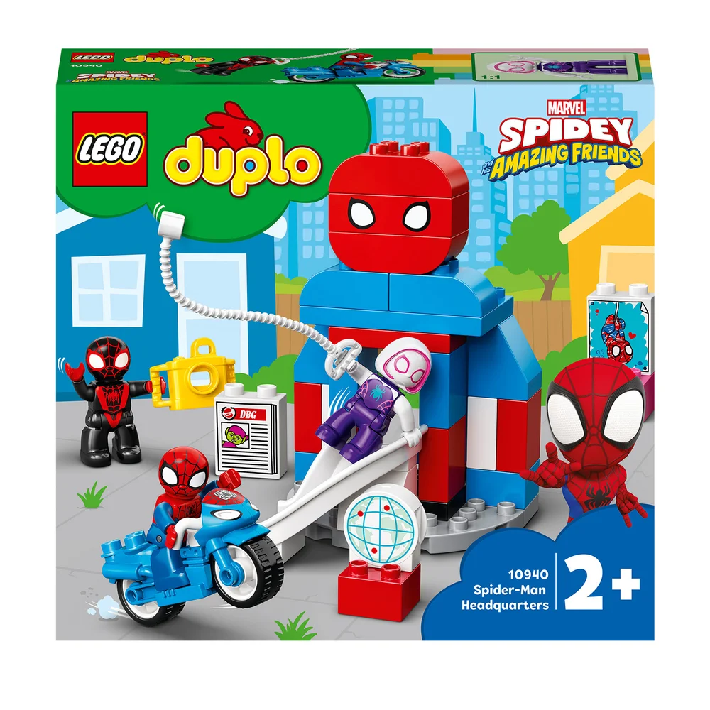 LEGO DUPLO Marvel: Spider-Man Headquarters Building Toy (10940) Image 1