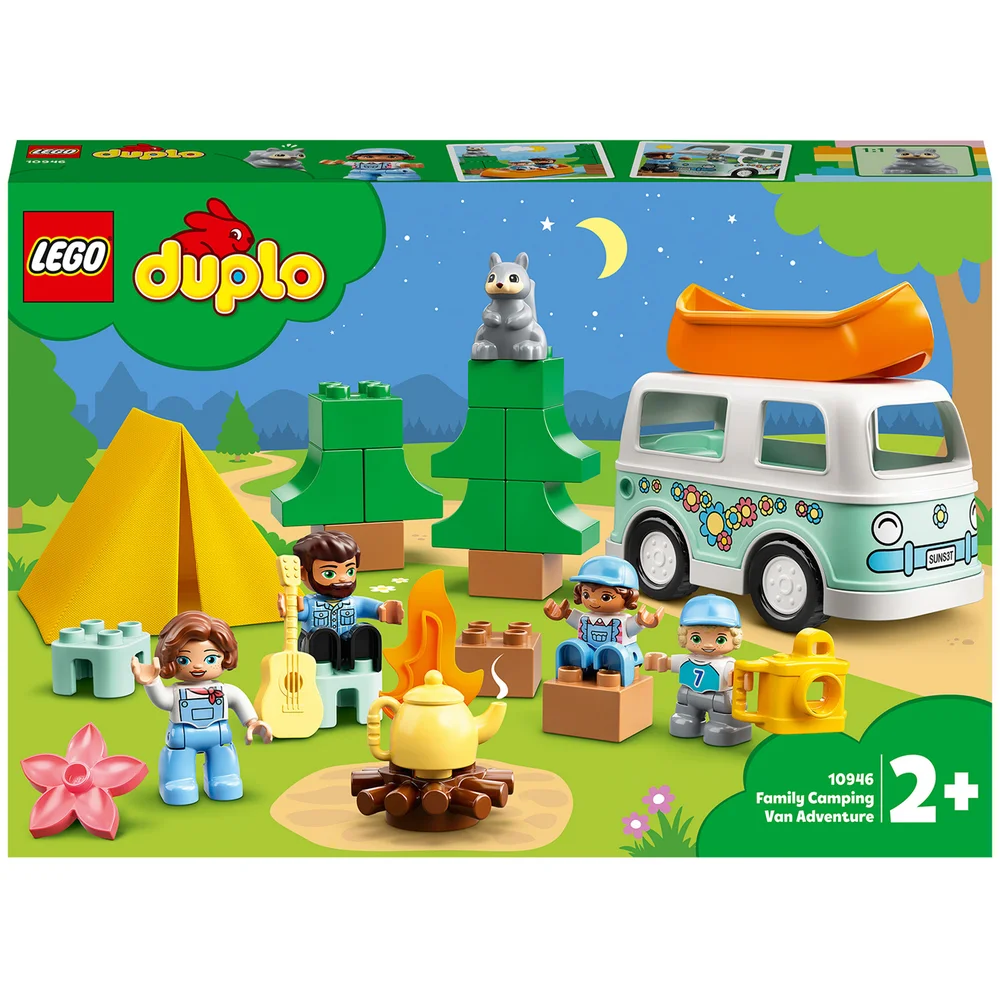 LEGO DUPLO Town: Family Camping Van Adventure Car Set (10946) Image 1