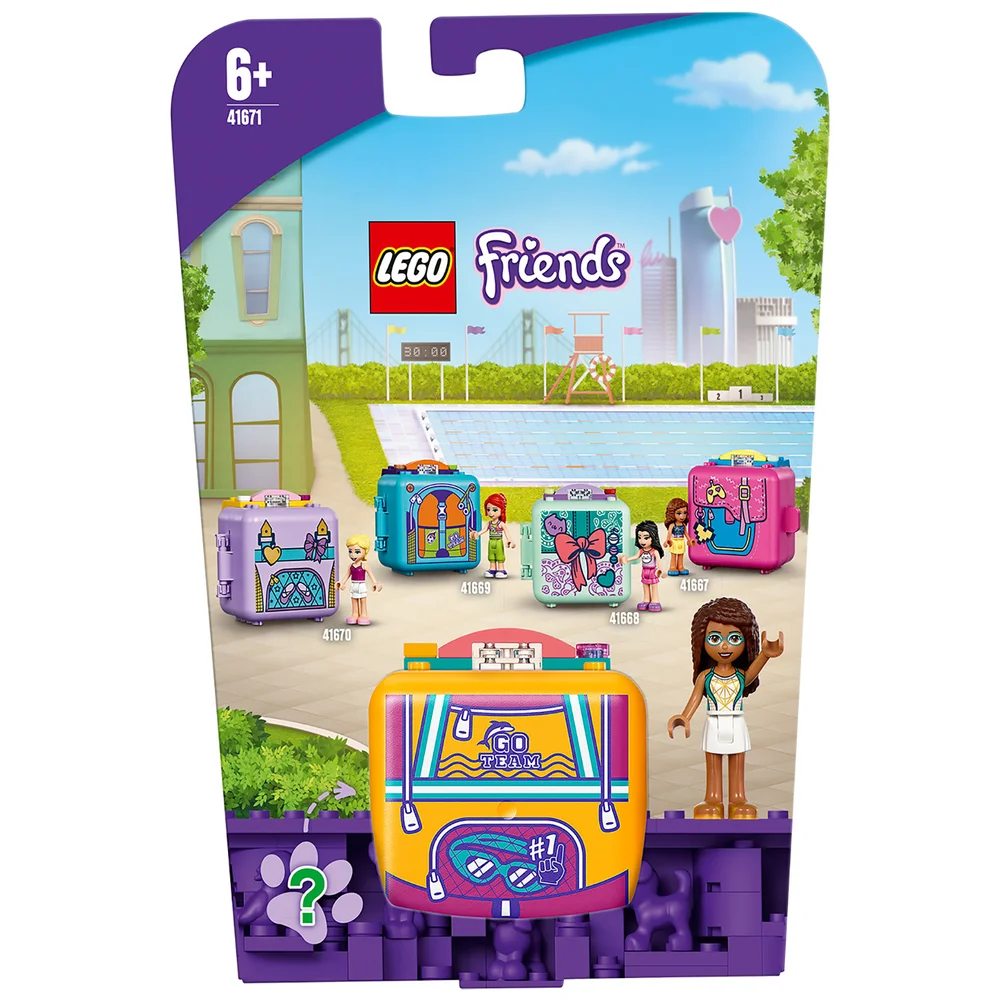 LEGO Friends Andrea's Swimming Cube Toy (41671) Image 1