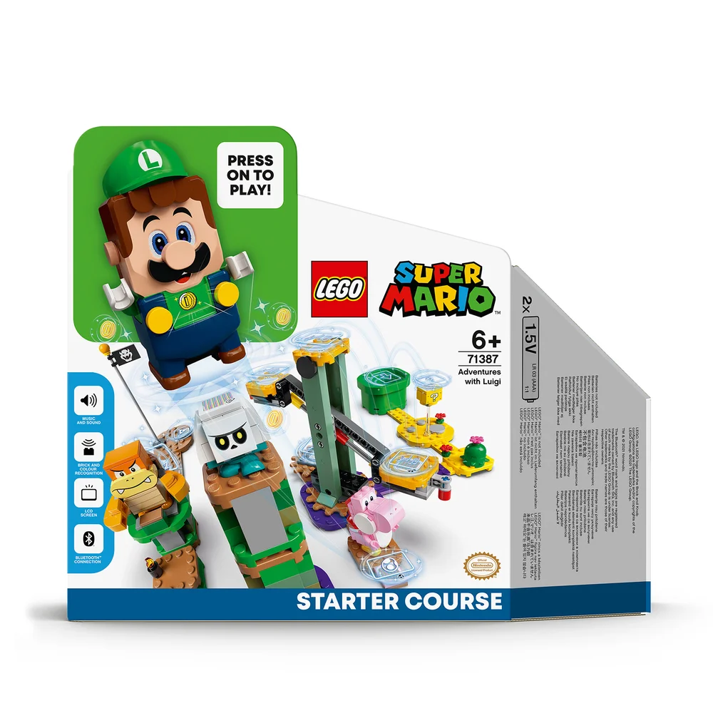 LEGO Super Mario Adventures Luigi Starter Course Toy (71387) Image 1