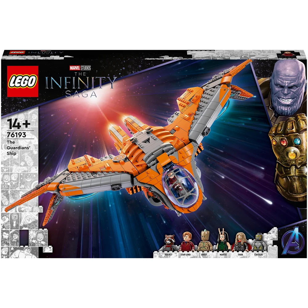 LEGO Marvel The Guardians’ of the Galaxy Ship Set (76193) Image 1