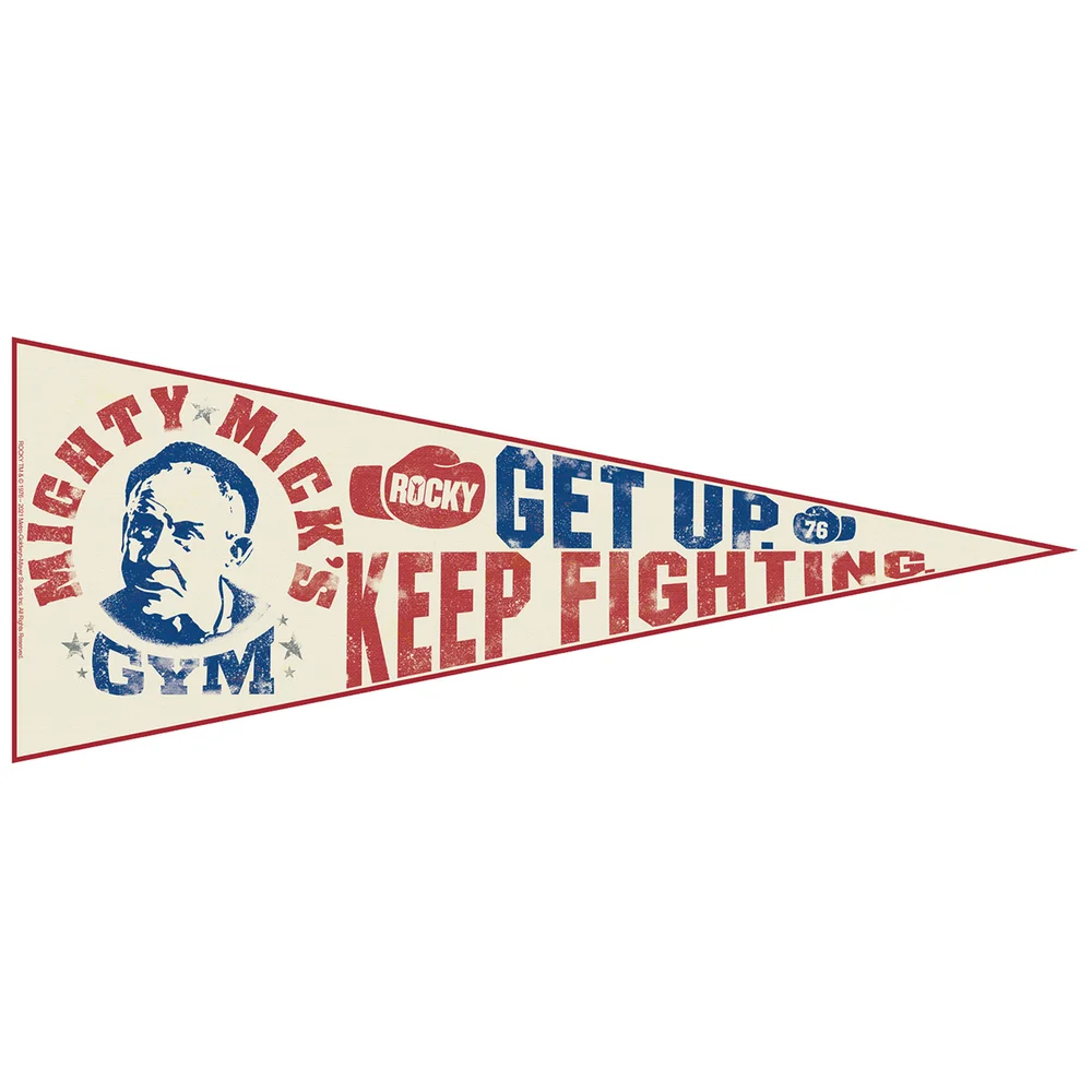 Rocky - Mighty Mick's Gym Pennant Image 1