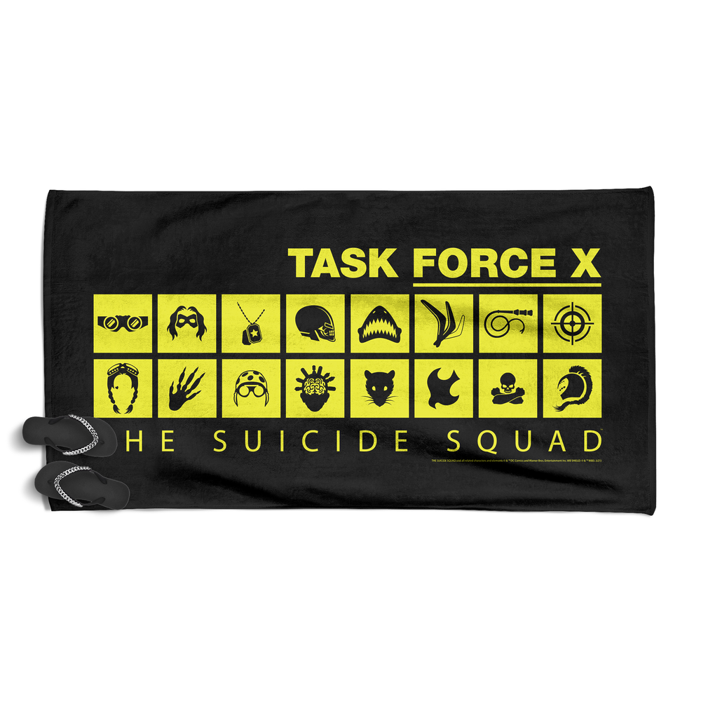 Suicide Squad Beach Towel Image 1