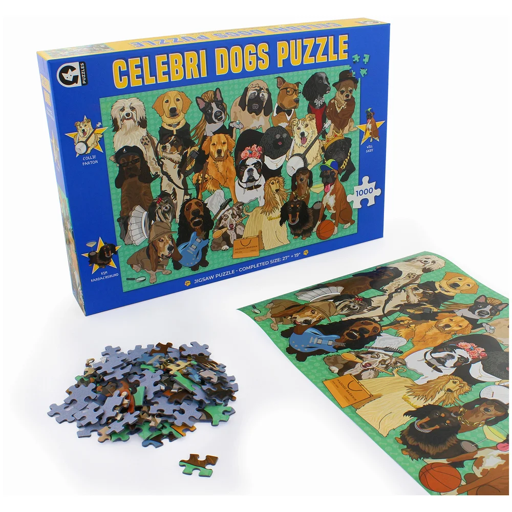Celebri Dogs Jigsaw Puzzle Image 1