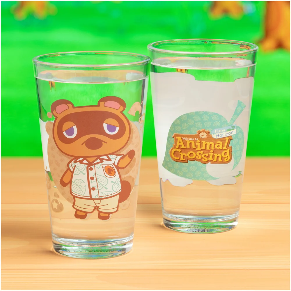 Nintendo Animal Crossing Glass Image 1