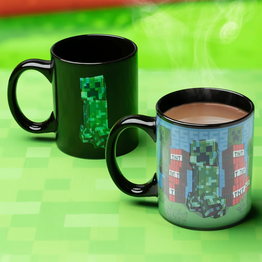 Minecraft Creeper Heat Change Mug Image 1