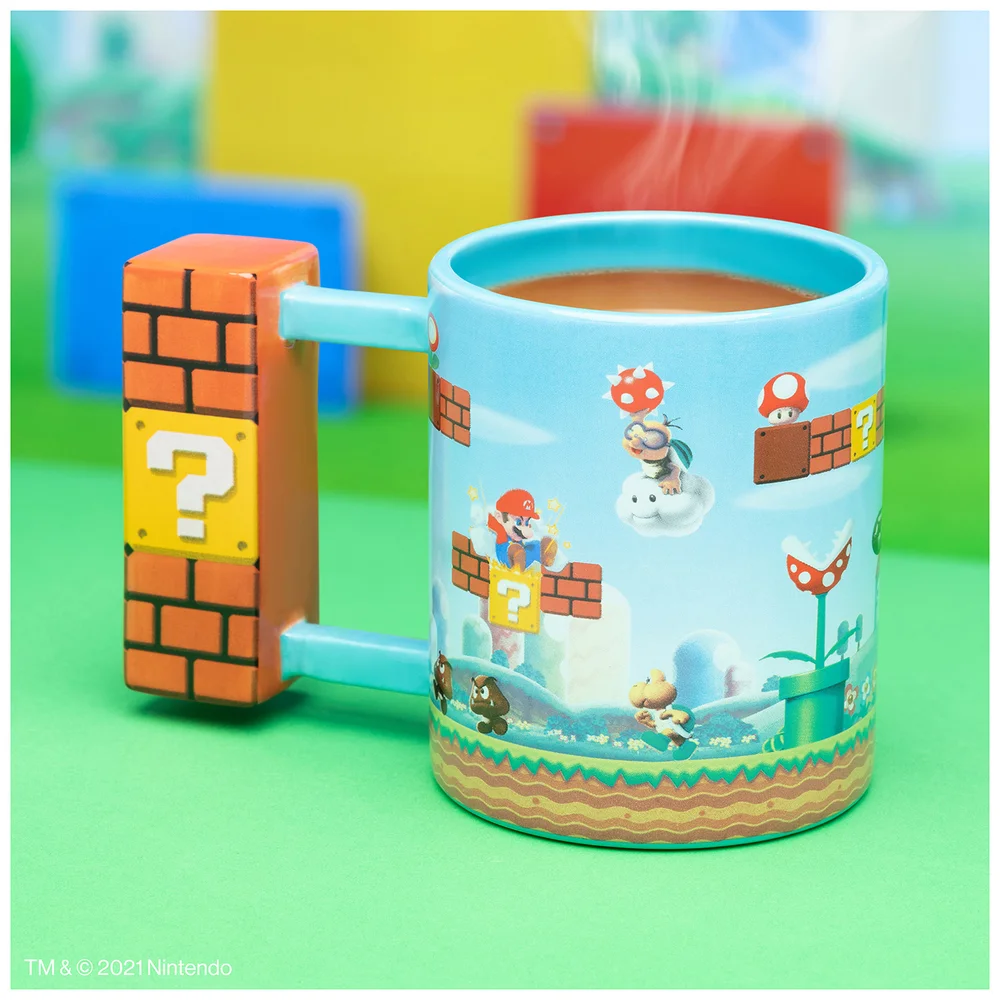 Super Mario Level Shaped Mug Image 1