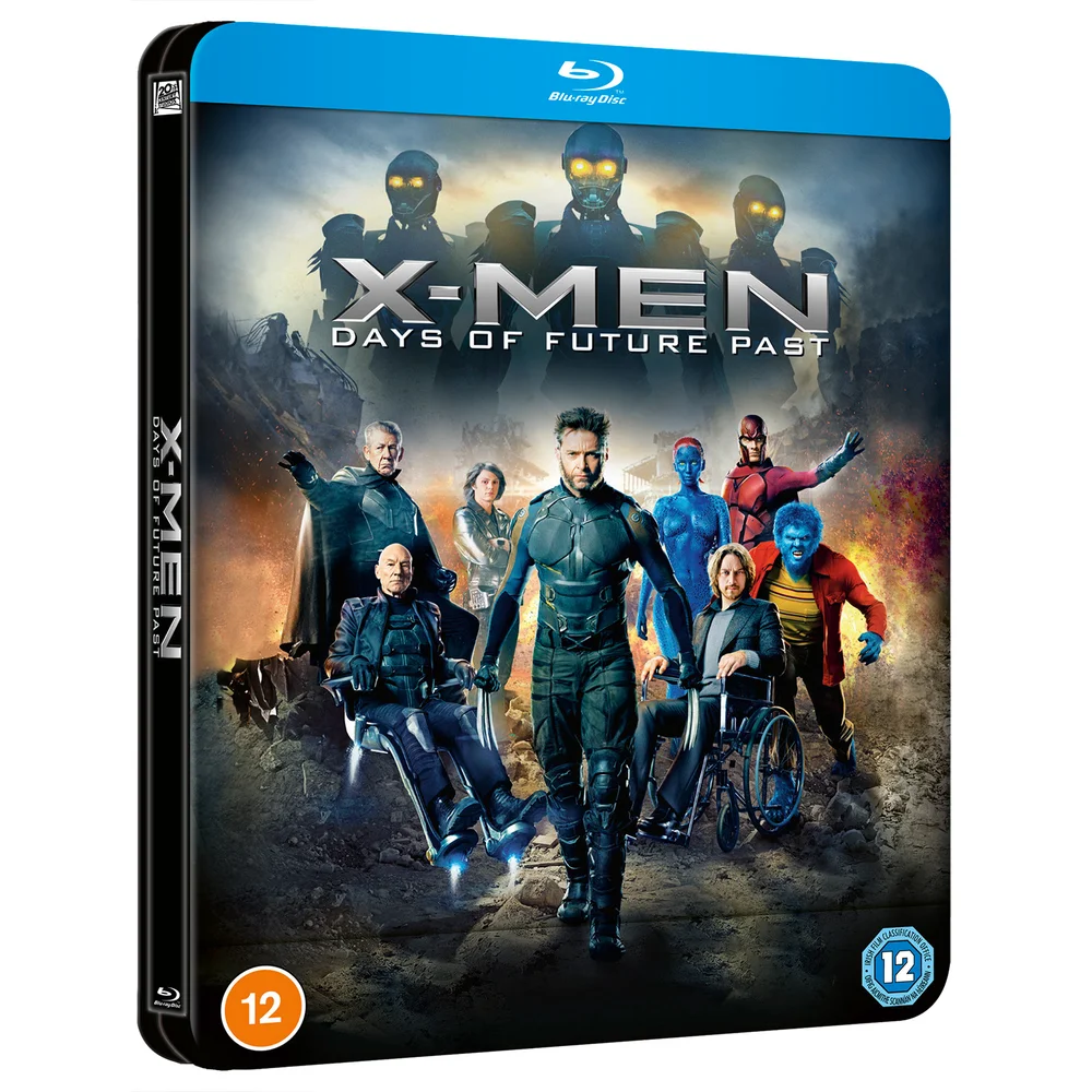 Marvel's X-Men: Days of Future Past - Zavvi Exclusive Blu-ray Lenticular Steelbook Image 1