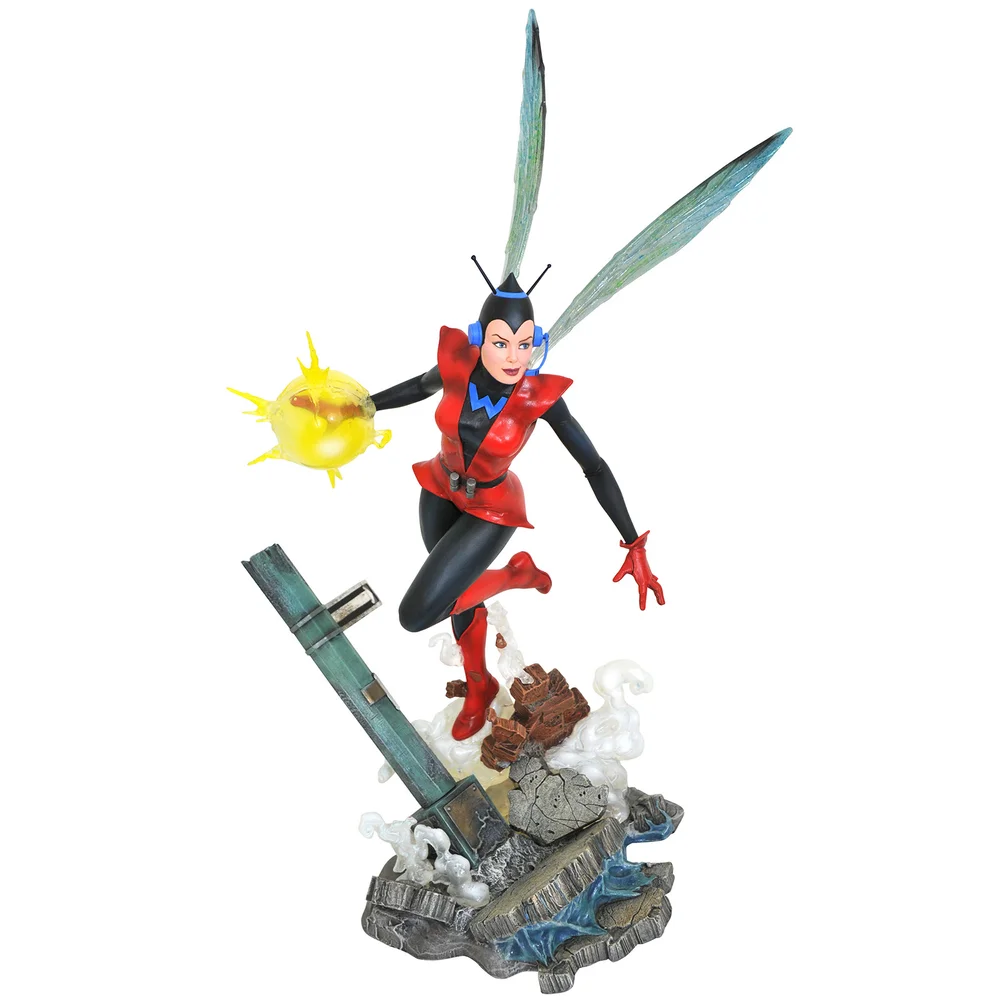 Diamond Select Marvel Gallery PVC Figure - Comic Wasp Image 1