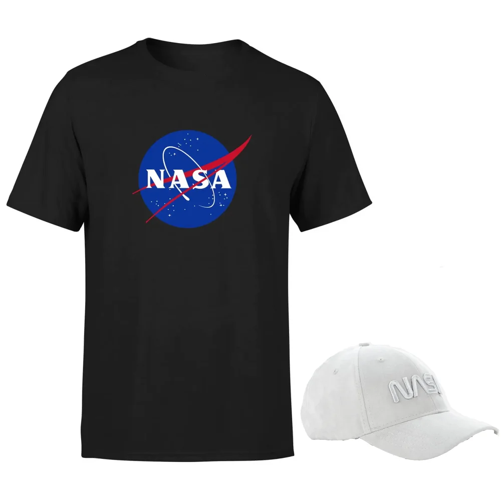 NASA Grey Cap & Nasa T-Shirt Bundle - Men's - S Image 1