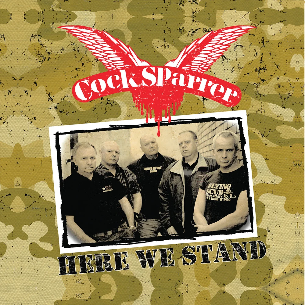 Cock Sparrer - Here We Stand Vinyl Image 1