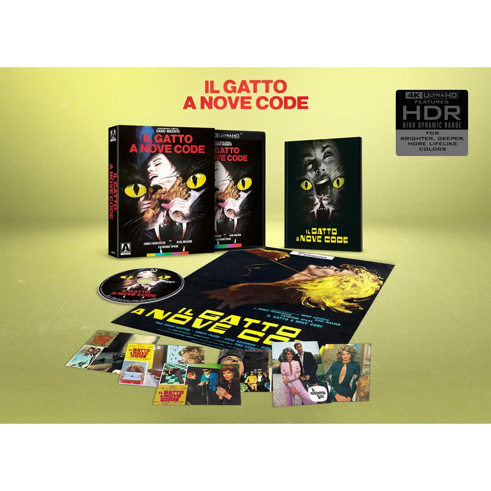 The Cat O' Nine Tails (Arte Originale) - Limited Edition 4K Ultra HD Image 1