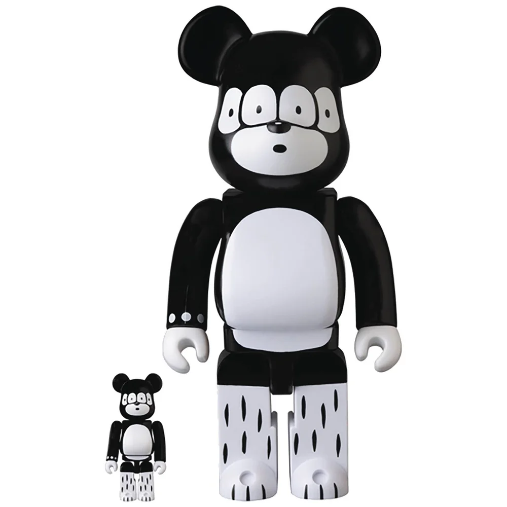 Medicom Bridge Ship House 100% & 400% Be@rbrick 2-Pack - Mathew Image 1