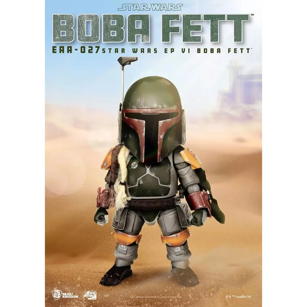Beast Kingdom Return Of The Jedi Egg Attack Action Figure - Boba Fett Image 1