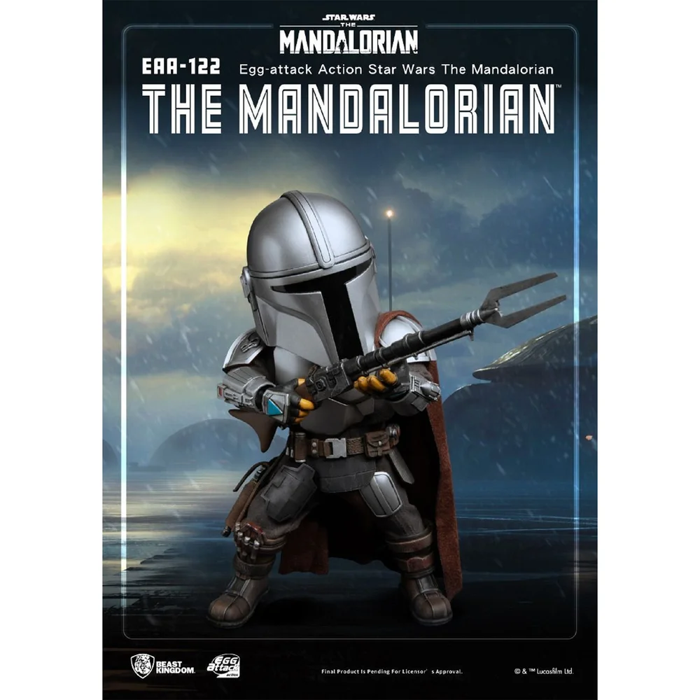 Beast Kingdom The Mandalorian Egg Attack Action Figure - The Mandalorian Image 1