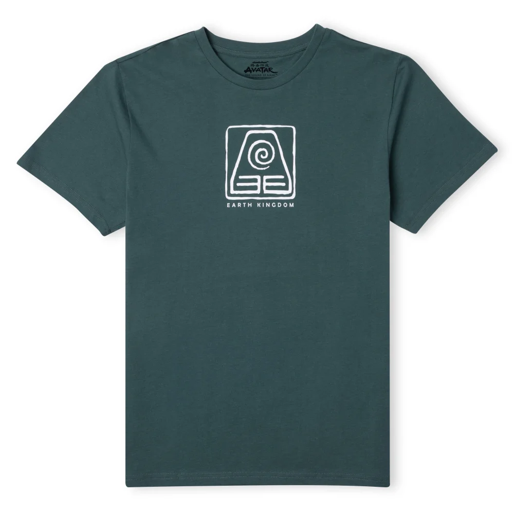 Avatar Earth Kingdom Unisex T-Shirt - Green - S Image 1